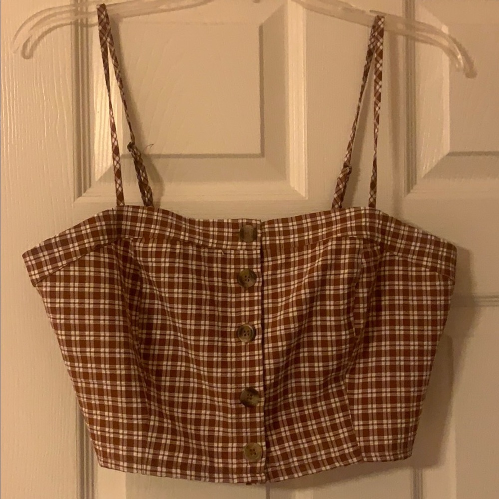 Plaid crop top!